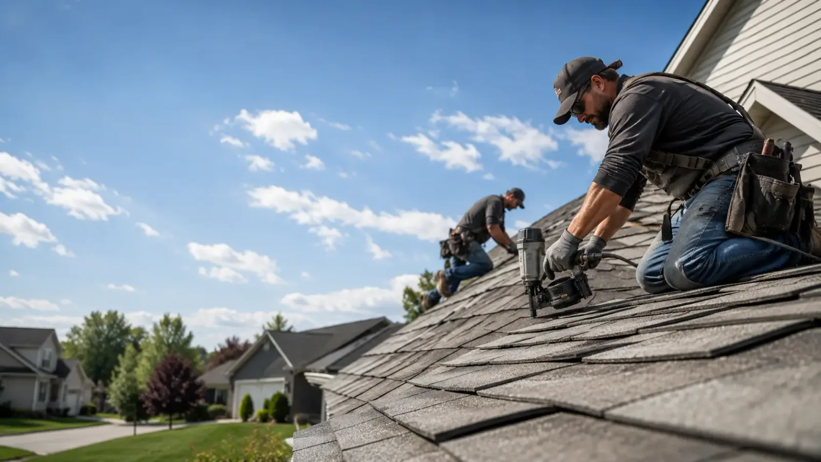 Storm Damage Roof Repair in Timblin, PA near me